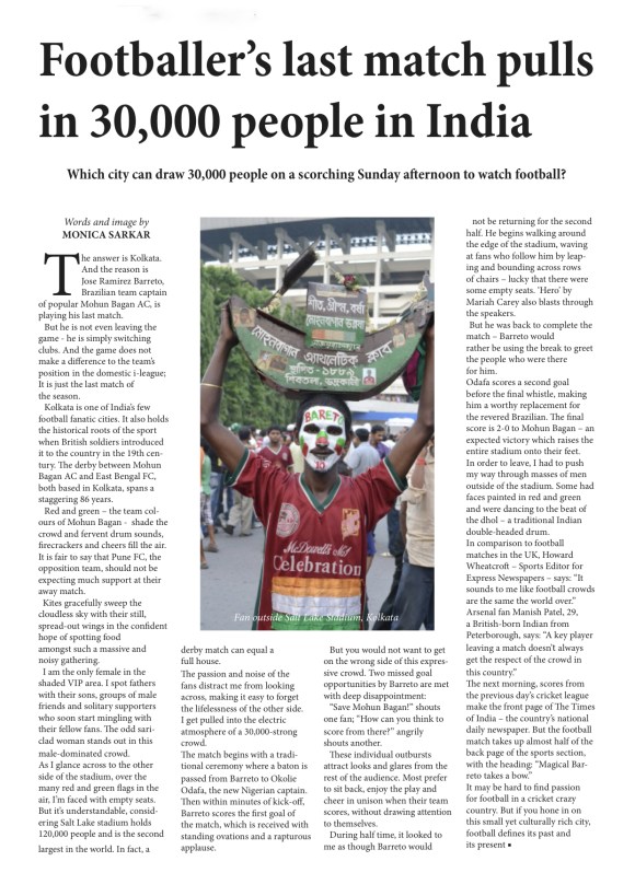 Football Match Review in India